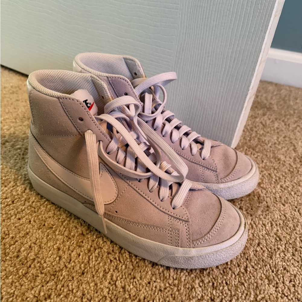 Nike Women's High-Top Sneakers - Soft Beige